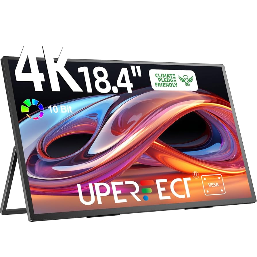 UPERFECT モバイルモニター 4K 18.4インチ Amazon.co.jp: UPERFECT モバイルモニター 4K 18.4インチ大画面